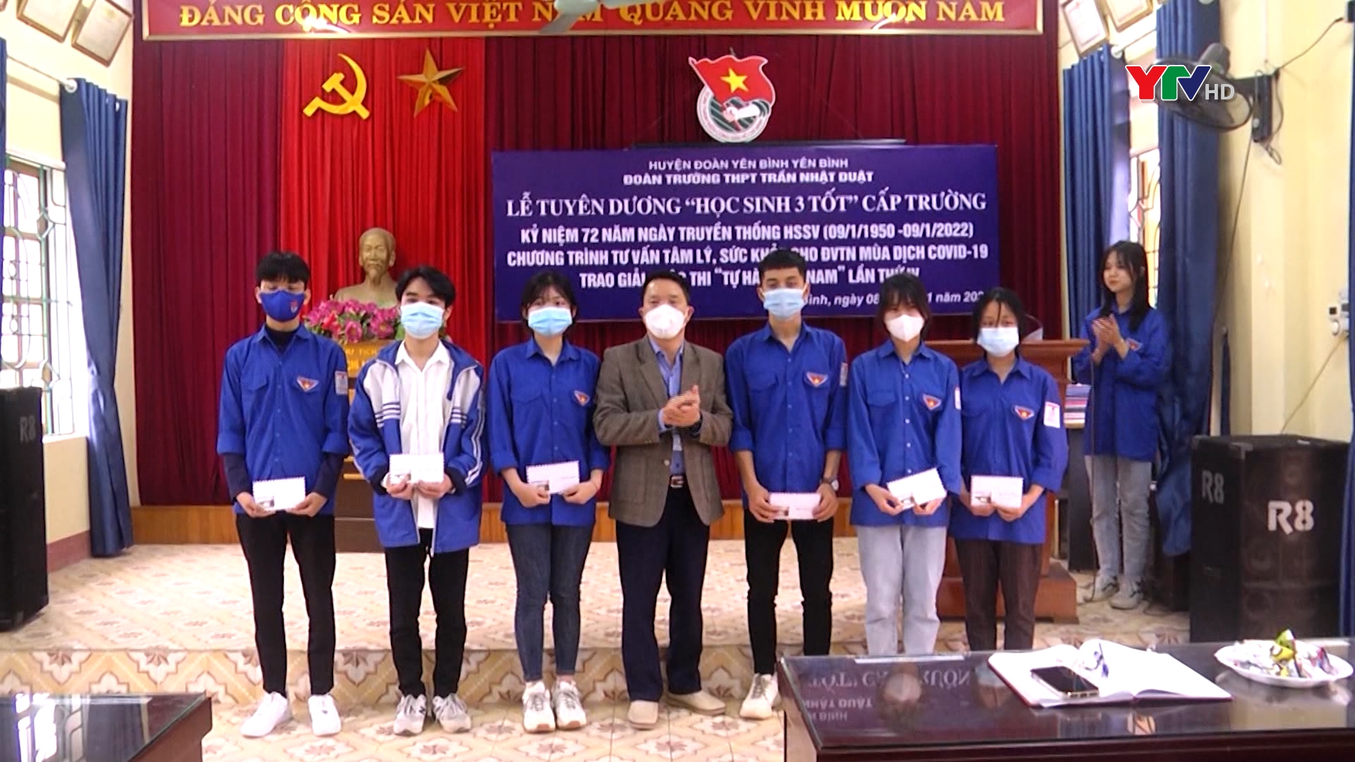 Trường THPT Trần Nhật Duật, huyện Yên Bình tuyên dương “Học sinh 3 tốt”