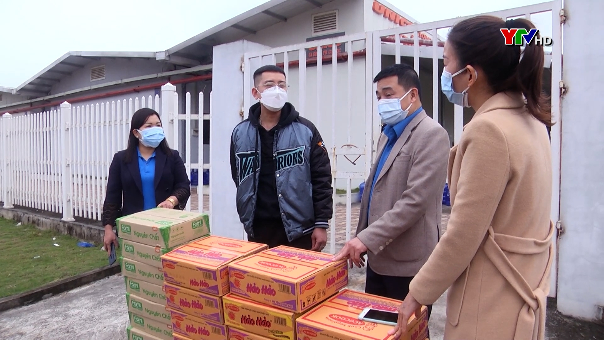 Liên đoàn lao động tỉnh hỗ trợ công nhân Công ty Unico Global Yên Bái bị nhiễm COVID - 19