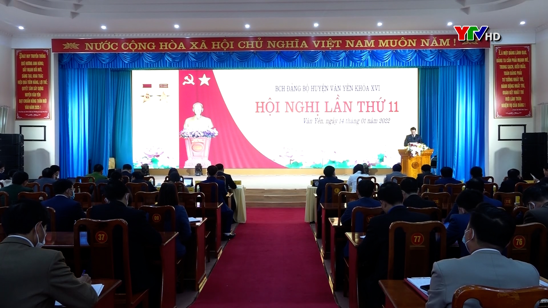 Hội nghị lần thứ 11 - Ban Chấp hành Đảng bộ huyện Văn Yên