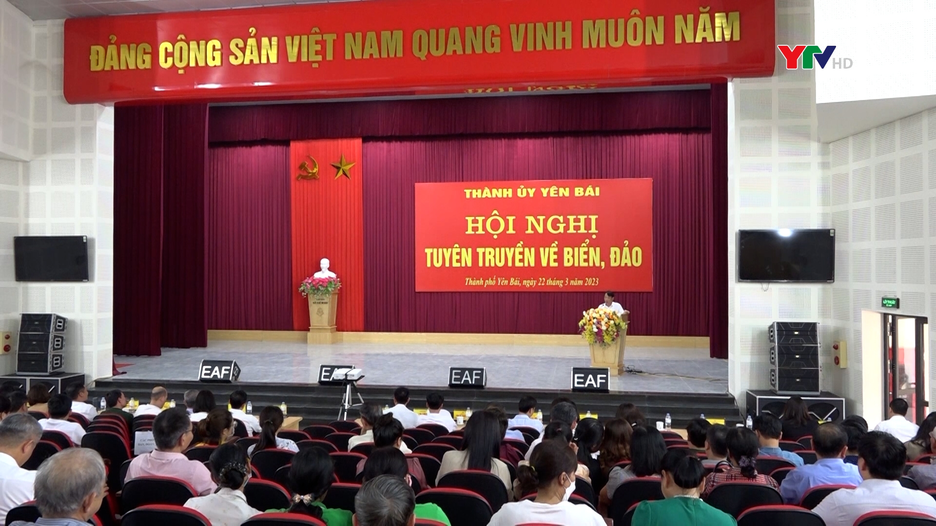 Thành phố Yên Bái: Tuyên truyền về biển, đảo cho gần 1.000 cán bộ chủ chốt, báo cáo viên, tuyên truyền viên và học sinh