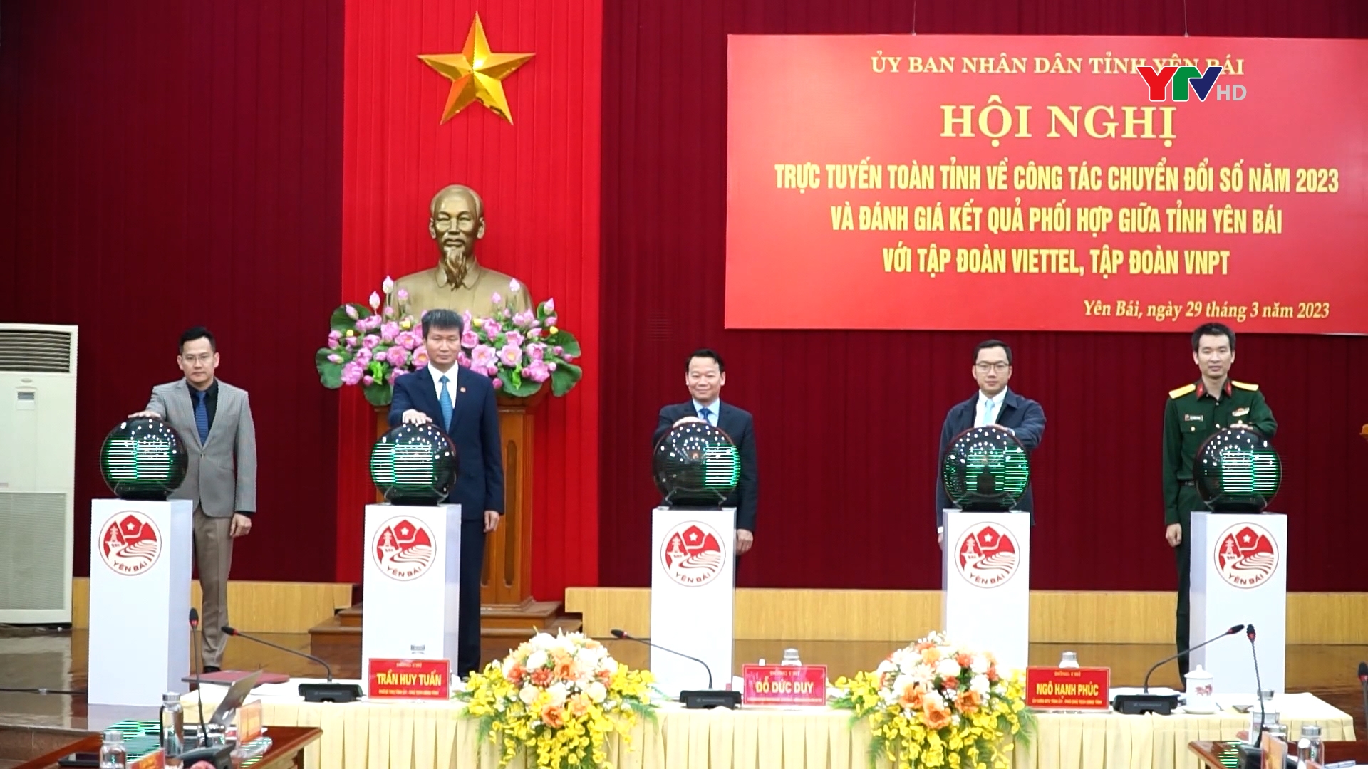 Yên Bái khai trương Hệ thống Hội nghị giao ban điện tử đa phương tiện