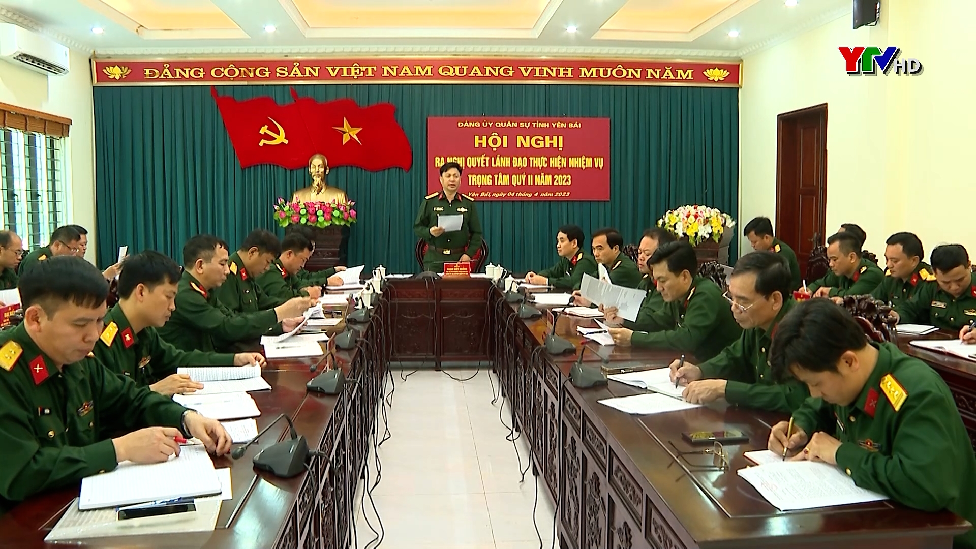 Đảng ủy Quân sự tỉnh ra Nghị quyết lãnh đạo thực hiện nhiệm vụ quý 2 năm 2023
