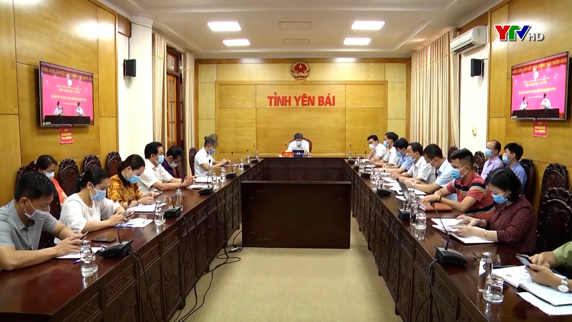 Tỉnh Yên Bái dự Hội nghị trực tuyến thúc đẩy tiêu thụ nông sản trong điều kiện dịch COVID-19