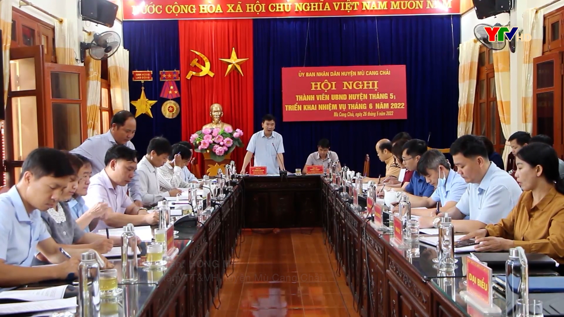 UBND Huyện Mù Cang Chải triển khai nhiệm vụ tháng 6