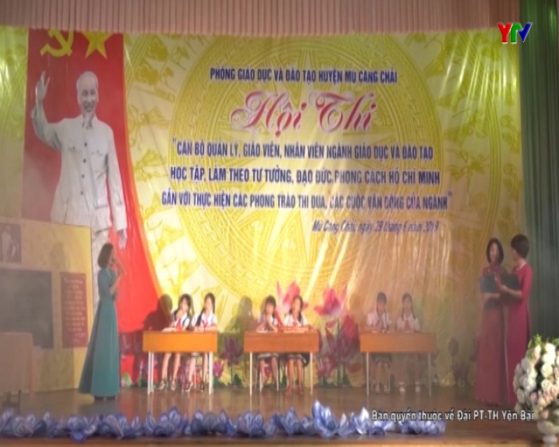 Hội thi “Cán bộ quản lý, giáo viên, nhân viên ngành GD&ĐT học tập, làm theo tư tưởng đạo đức, phong cách Hồ Chí Minh