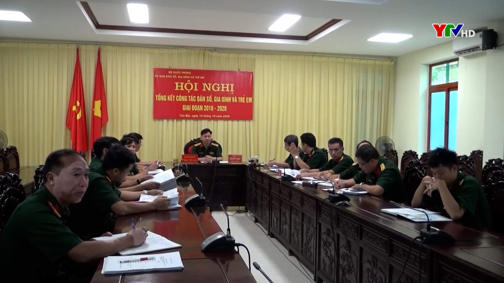 Bộ CHQS tỉnh Yên Bái tham dự Hội nghị trực tuyến tổng kết công tác dân số, gia đình và trẻ em