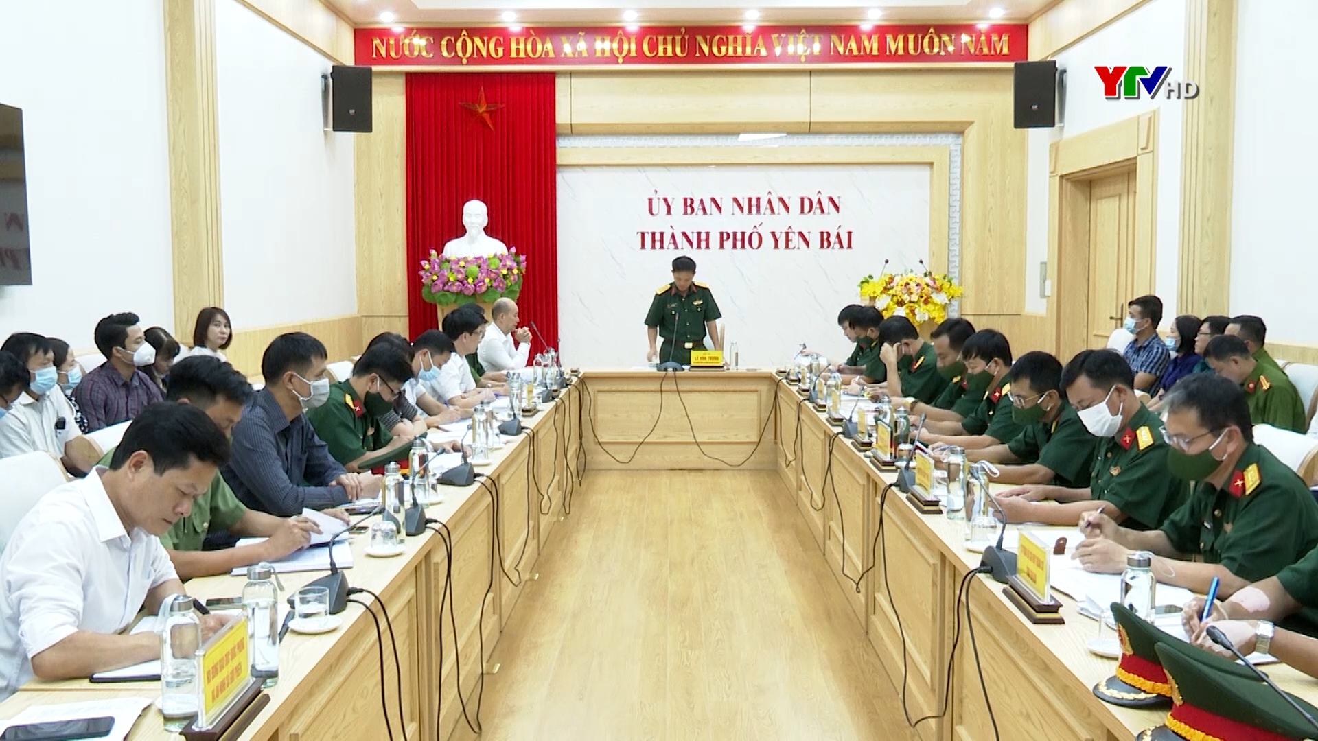 Hội đồng Giáo dục quốc phòng và an ninh Quân khu 2 kiểm tra tại thành phố Yên Bái