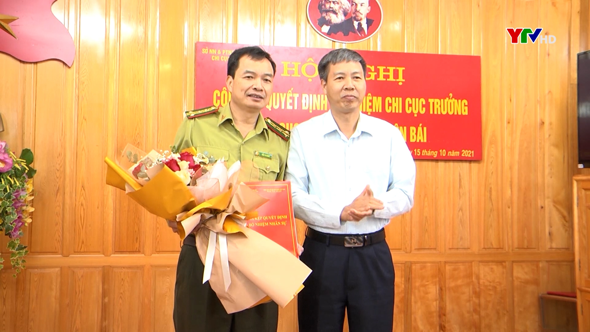 Đồng chí Kiều Tư Giang được bổ nhiệm giữ chức Chi cục trưởng Chi cục Kiểm lâm tỉnh Yên Bái
