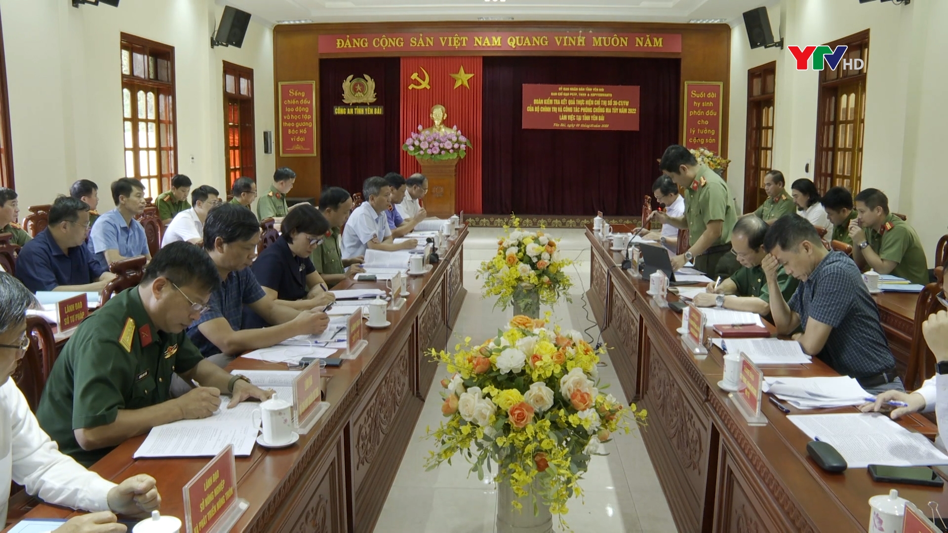 Đoàn công tác liên ngành Trung ương kiểm tra kết quả thực hiện công tác phòng, chống ma túy năm 2022 tại Yên Bái