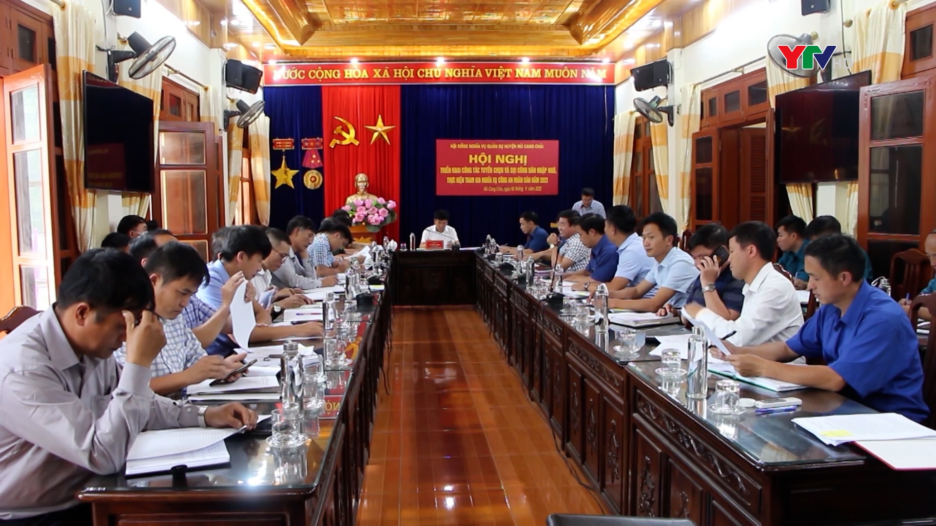 Mù Cang Chải triển khai công tác tuyển quân năm 2023