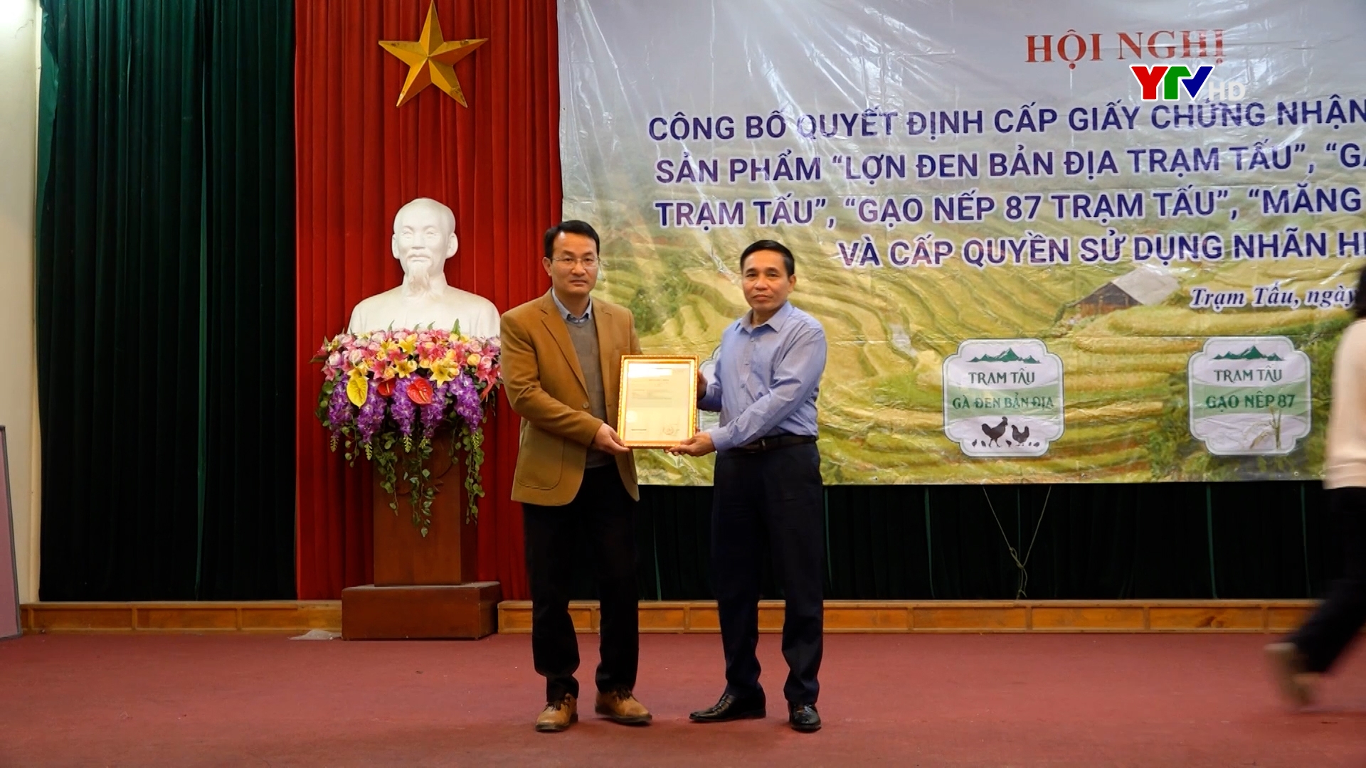 Trạm Tấu: 4 sản phẩm nông nghiệp đặc sản được cấp Giấy chứng nhận bảo hộ nhãn hiệu