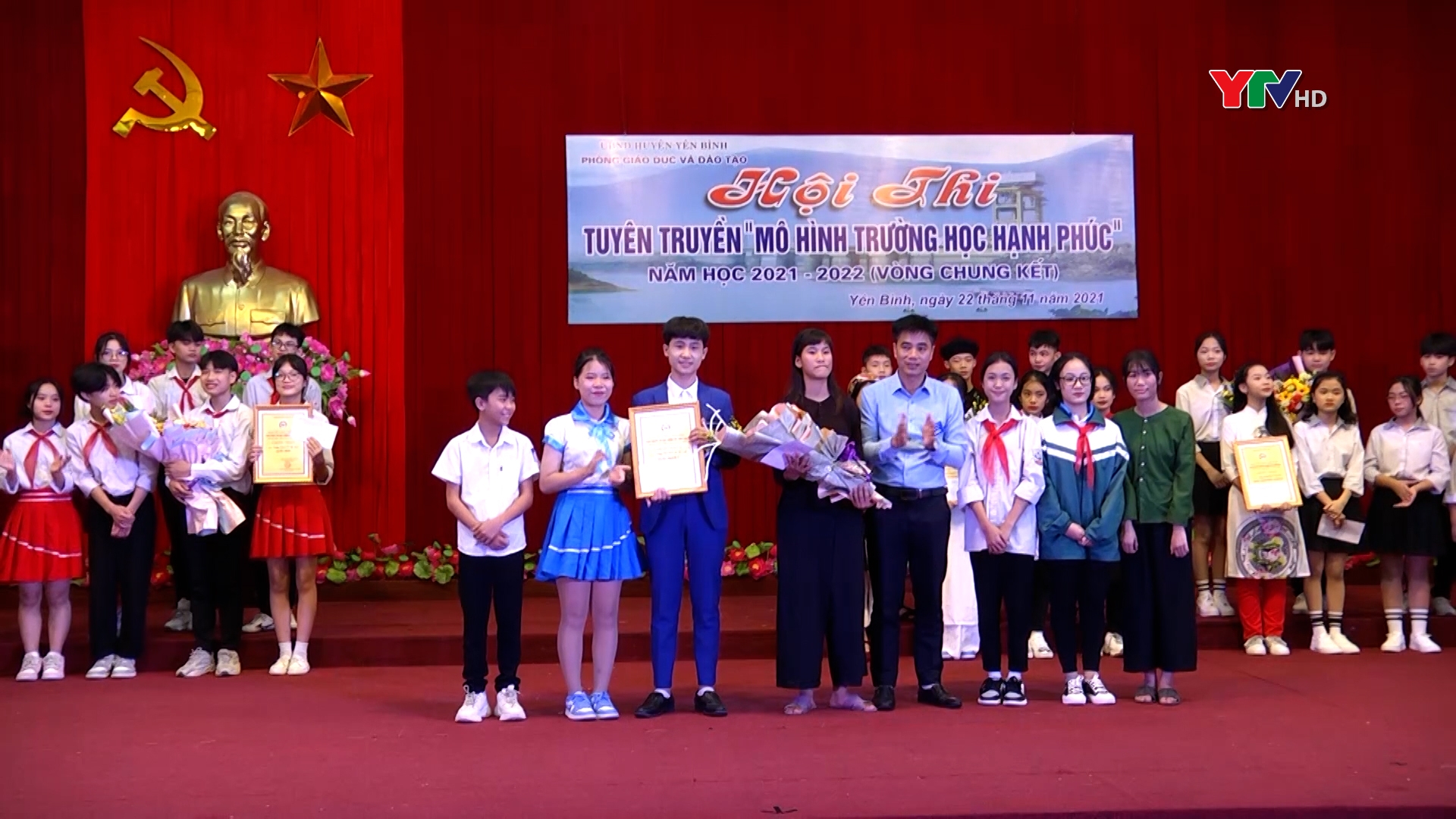 Huyện Yên Bình tổ chức chung kết Hội thi “Tuyên truyền mô hình trường học hạnh phúc”
