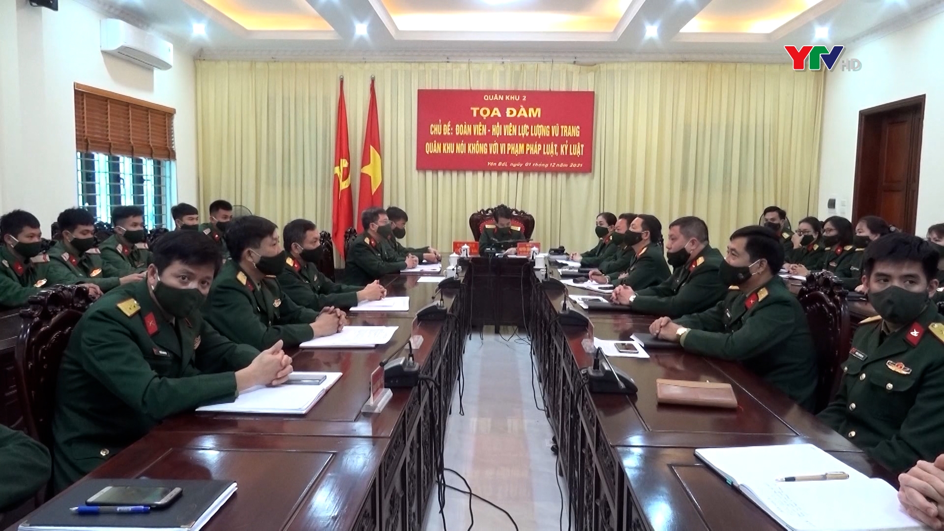 Toạ đàm trực tuyến “Đoàn viên, hội viên lực lượng vũ trang Quân khu 2 nói không với vi phạm pháp luật, kỷ luật”